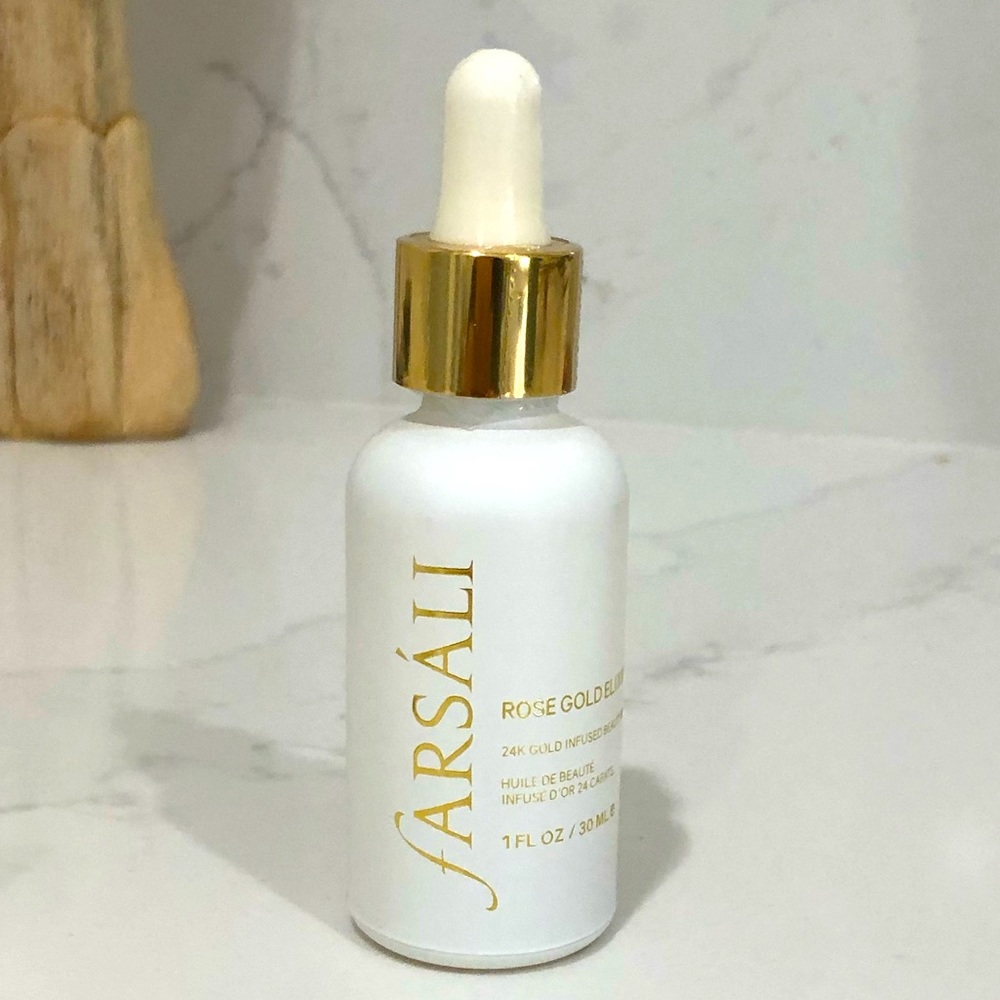 Brand new unopened Farsali Rose Gold Elixir